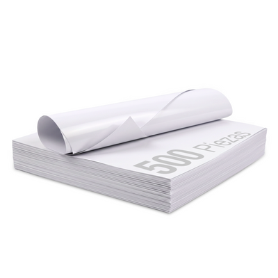 Papel Lustre Blanco 50x70 cm | Caja 500 hojas