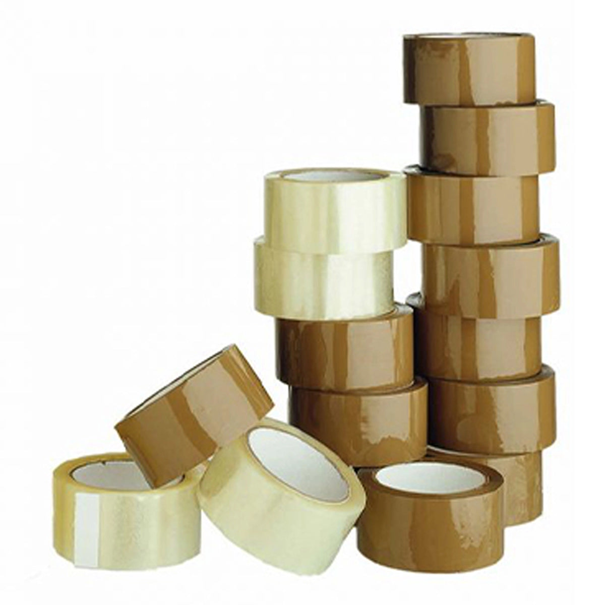 Cintas Autoadheribles Canela 48 mm x 150 m | Caja 36 rollos