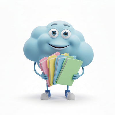 Folder colores pastel