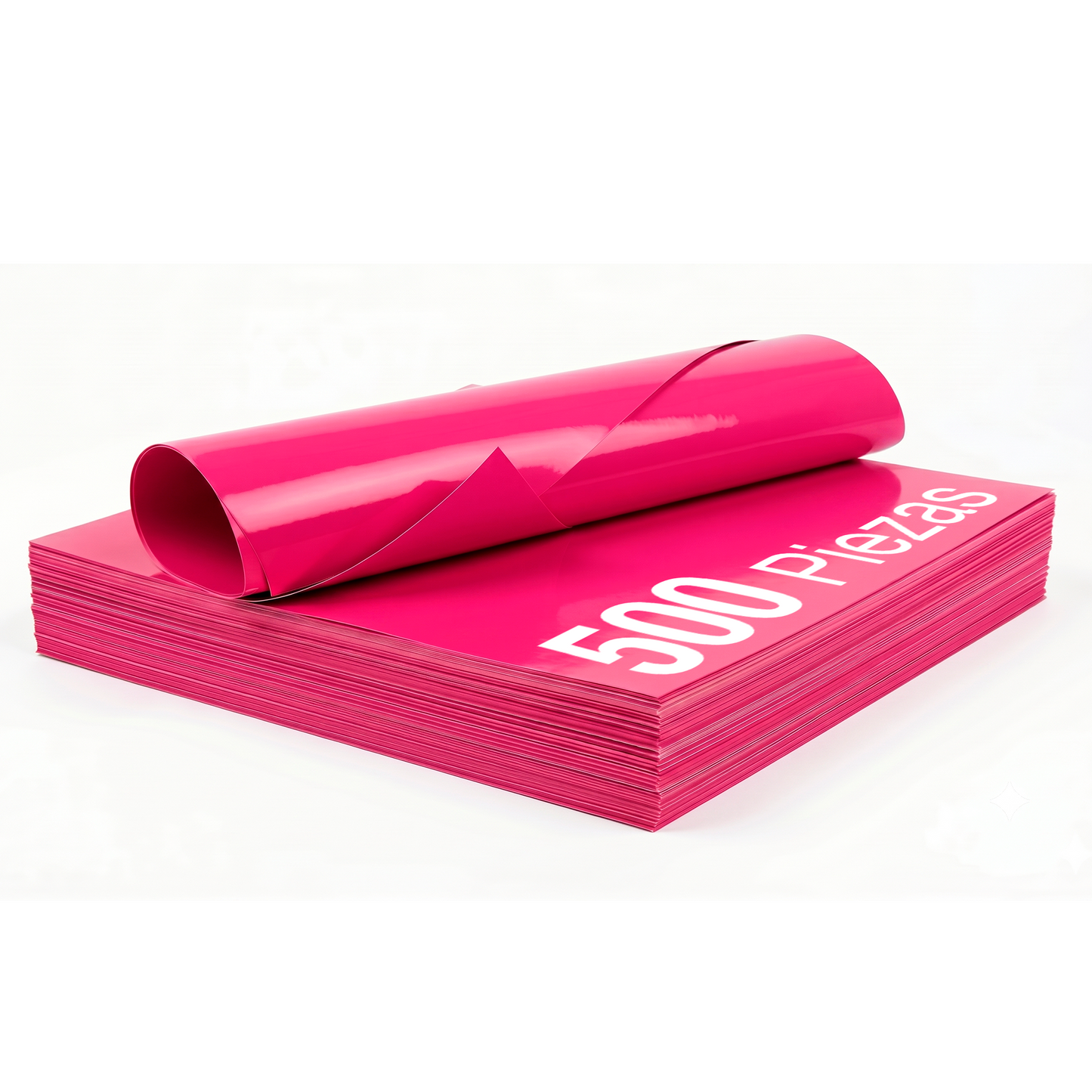 Papel Lustre Rosa Mexicano 50x70 cm | Caja 500 hojas