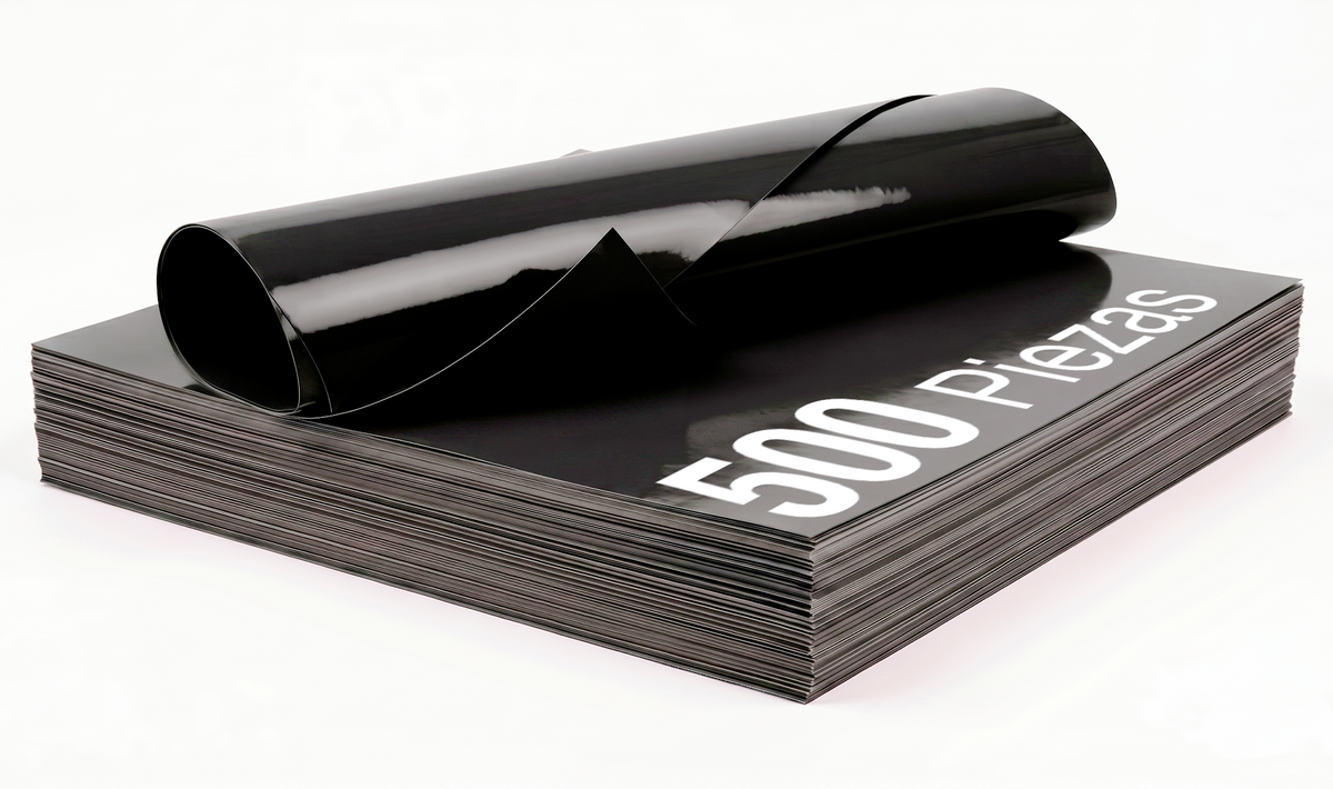 Papel Lustre Negro 50x70 cm | Caja 500 hojas