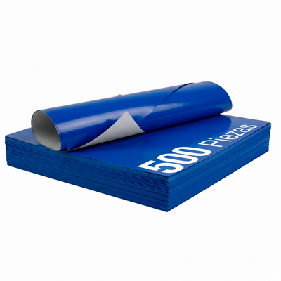 Papel Lustre Azul Rey 50x70 cm | Caja 500 hojas