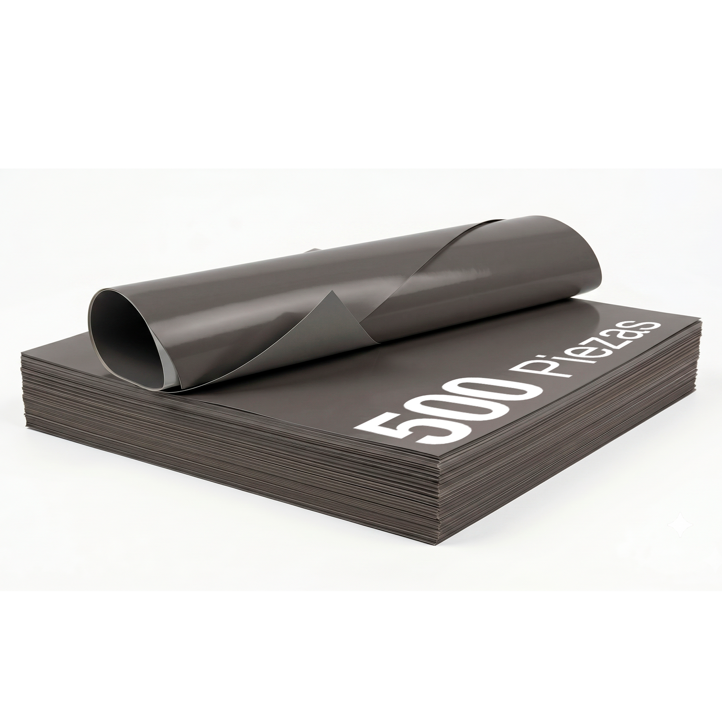 Papel Lustre Gris 50x70 cm | Caja 500 hojas