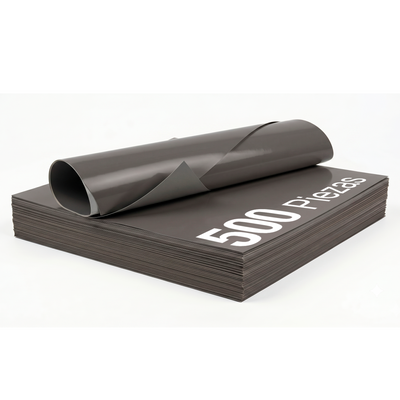 Papel Lustre Gris 50x70 cm | Caja 500 hojas