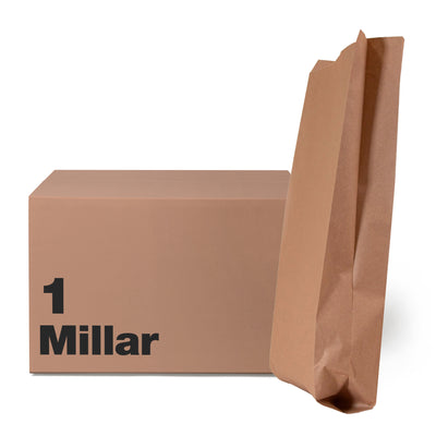 Bolsa Papel Kraft No. 16 | 20 cm x 9 cm x 47 cm