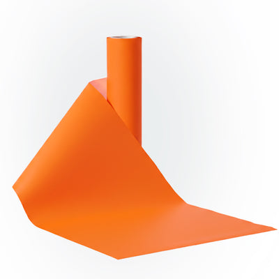 Papel América Naranja | Rollo 70 cm X 25 m