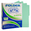 Folder Color Verde Pastel | Tamaño Carta