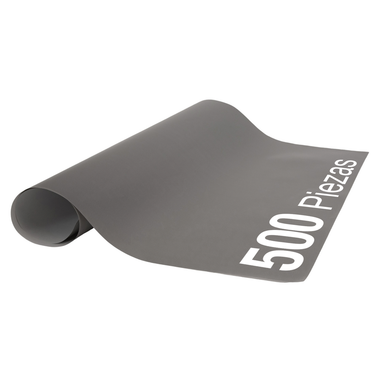 Papel Lustre Gris 50x70 cm | Caja 500 hojas