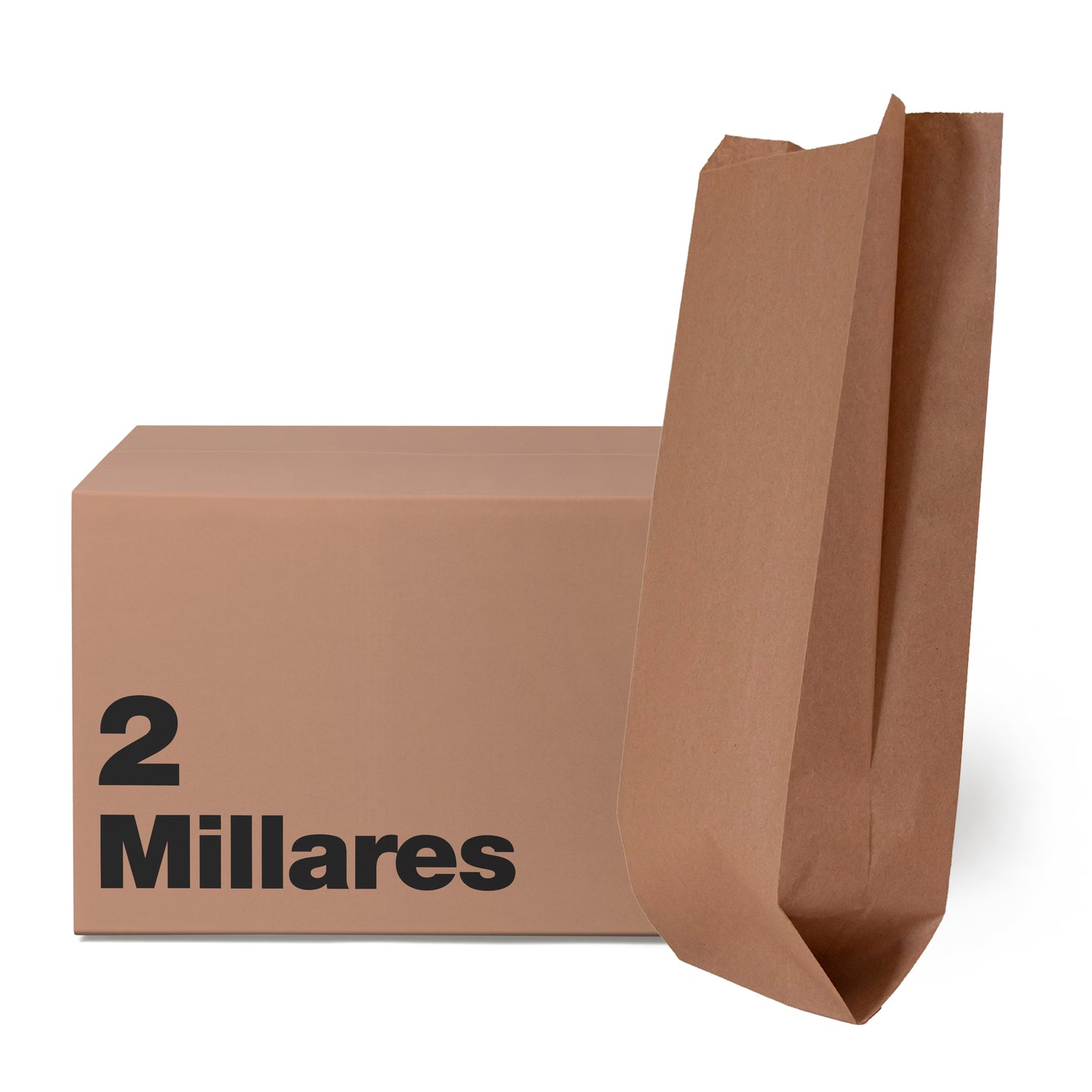 Bolsa Papel Kraft No.10 | 15.8 cm x 8 cm x 38.2 cm