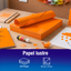 Papel Lustre Naranja 50x70 cm | Caja 500 hojas