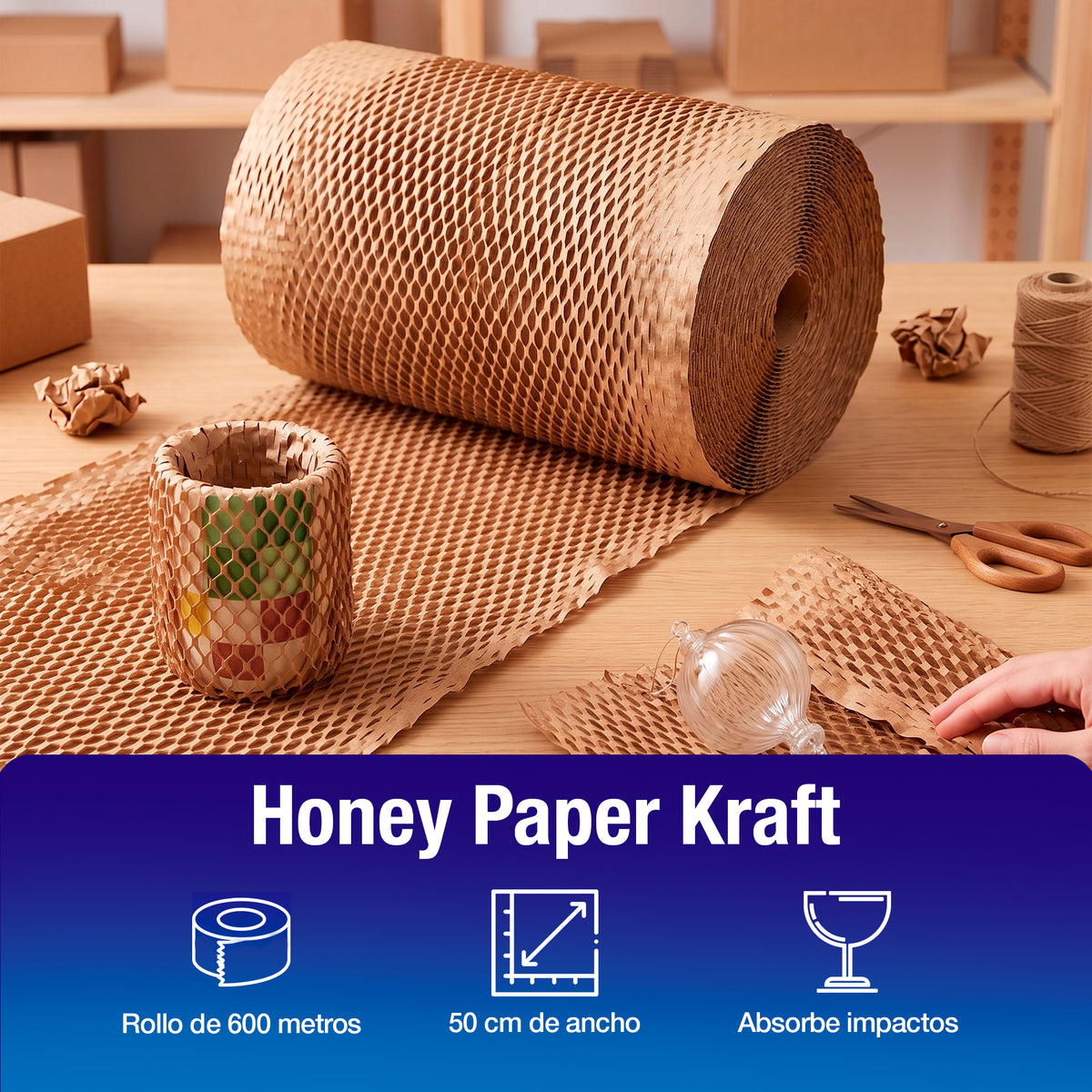 Honeypaper Rollo 50 x 600 m