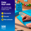 Papel Lustre Azul Cielo 50x70 cm | Caja 500 hojas