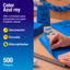 Papel Lustre Azul Rey 50x70 cm | Caja 500 hojas