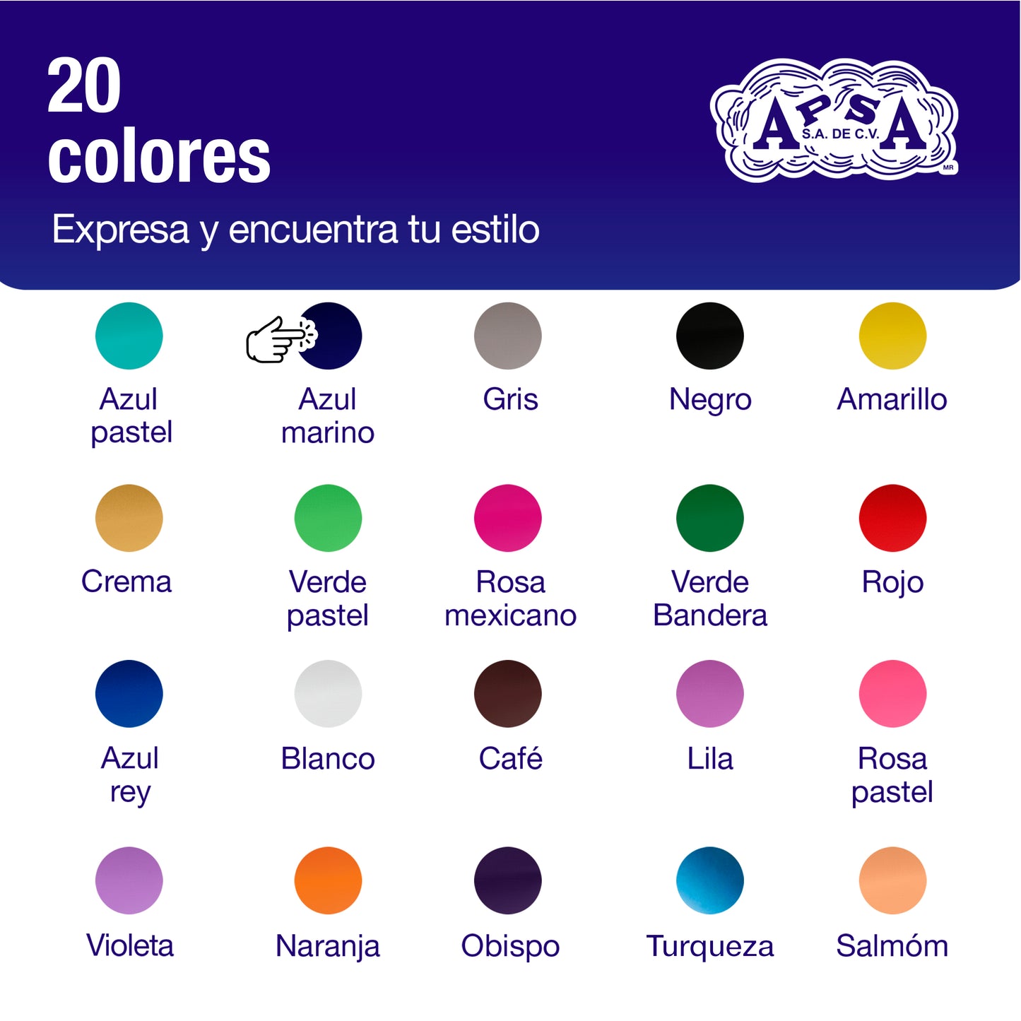 Papel América Azul Marino | Rollo 70 cm X 25 m