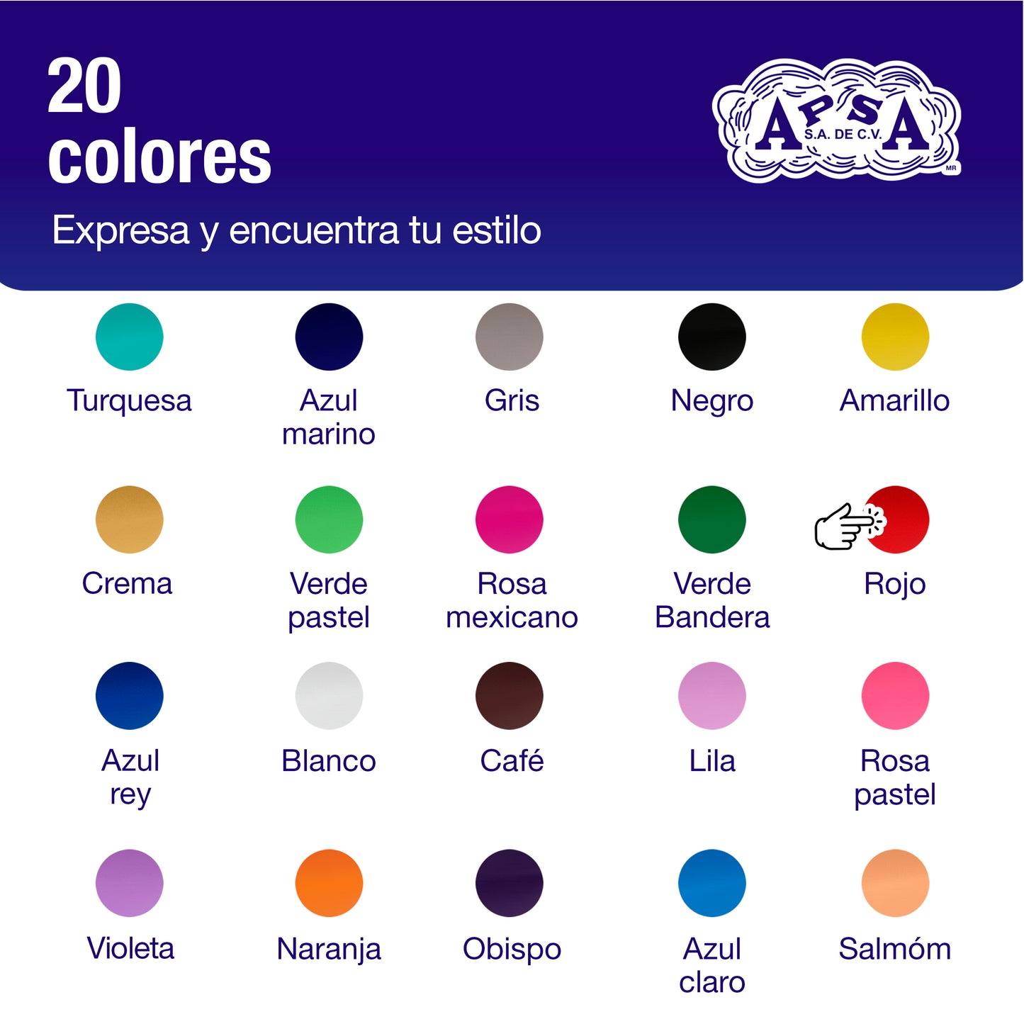 Papel América Rojo | Rollo 70 cm x 5 m