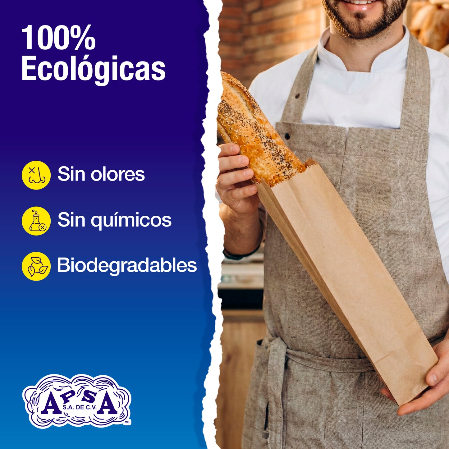 Bolsa Papel Kraft No. 6 | 31 cm x 15.5 cm x 8 cm