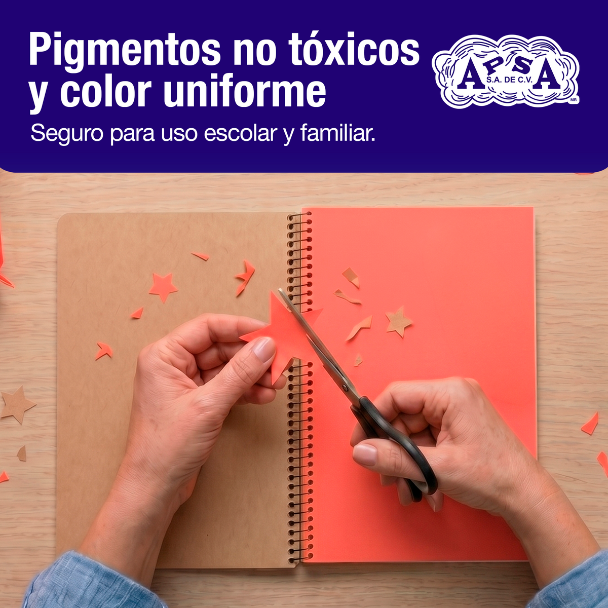 Papel Lustre Rosa Pastel 50x70 cm | Caja 500 hojas