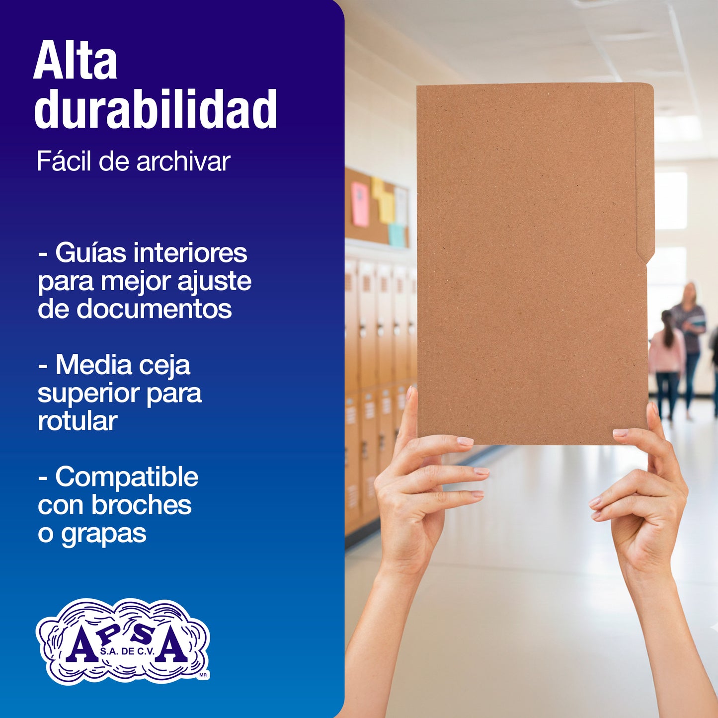 Folder Kraft | Tamaño Oficio