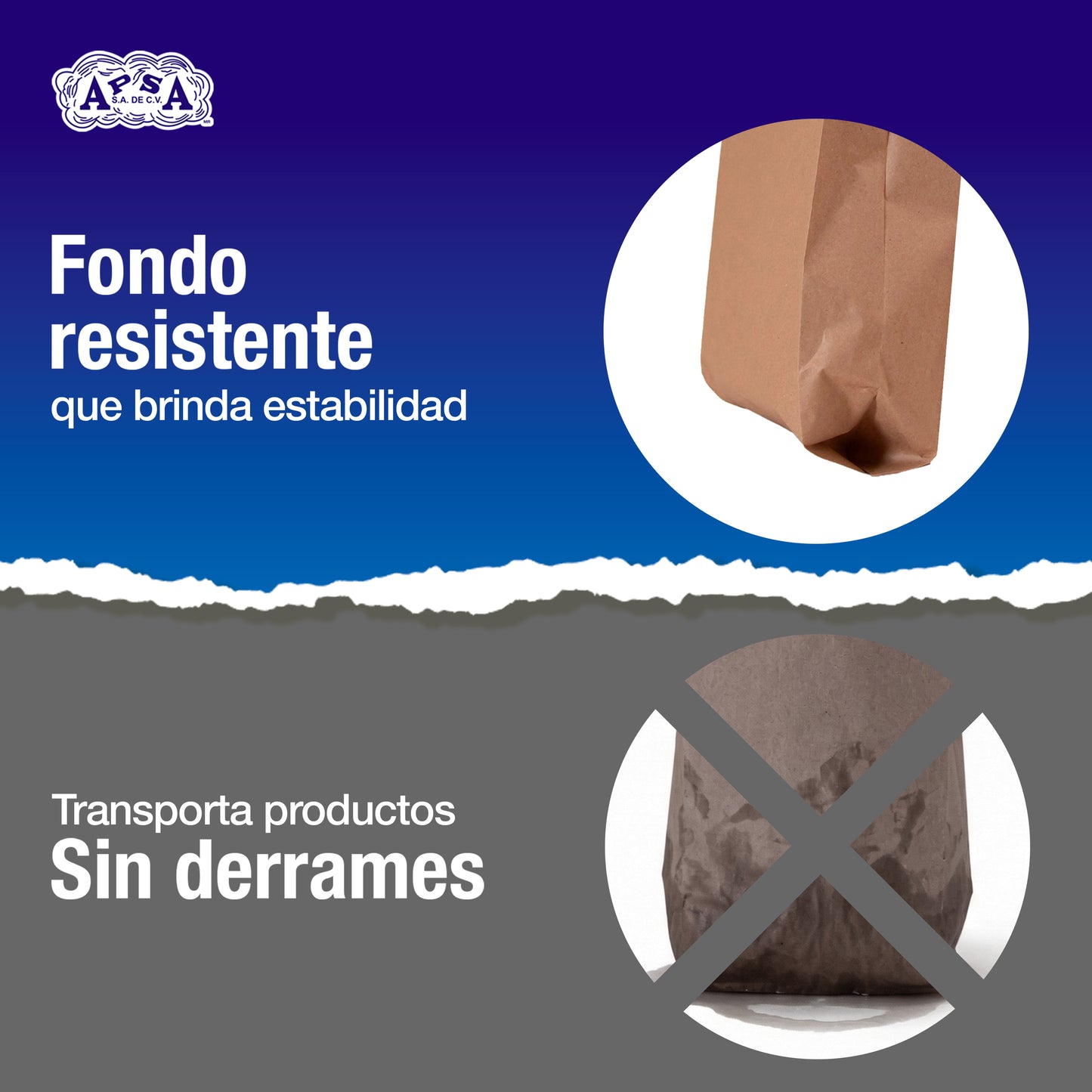 Bolsa Papel Kraft No. 16 | 20 cm x 9 cm x 47 cm