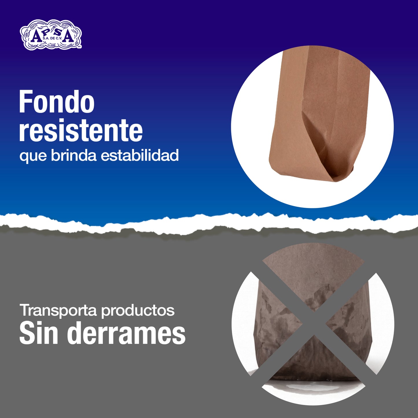 Bolsa Papel Kraft No.8 | 15.8 cm x 8 cm x 37 cm