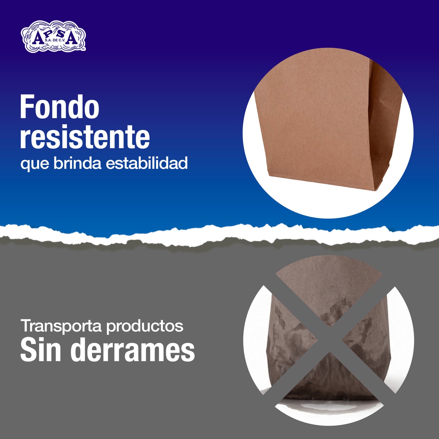 Bolsa Papel Kraft No.5 | 14.2 cm x 7.2 cm x 30.5 cm