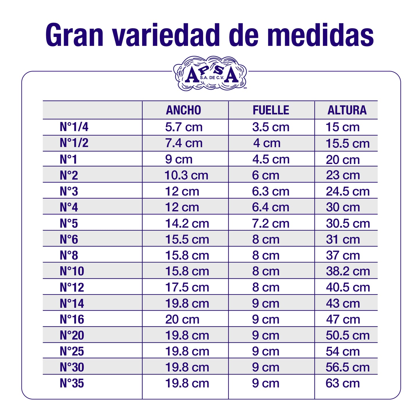 Bolsa Papel Kraft No.1 | 9 cm x 4.5 cm x 20 cm