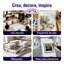 Papel Cascarón Blanco Tamaño 1 Entero | 25 Piezas