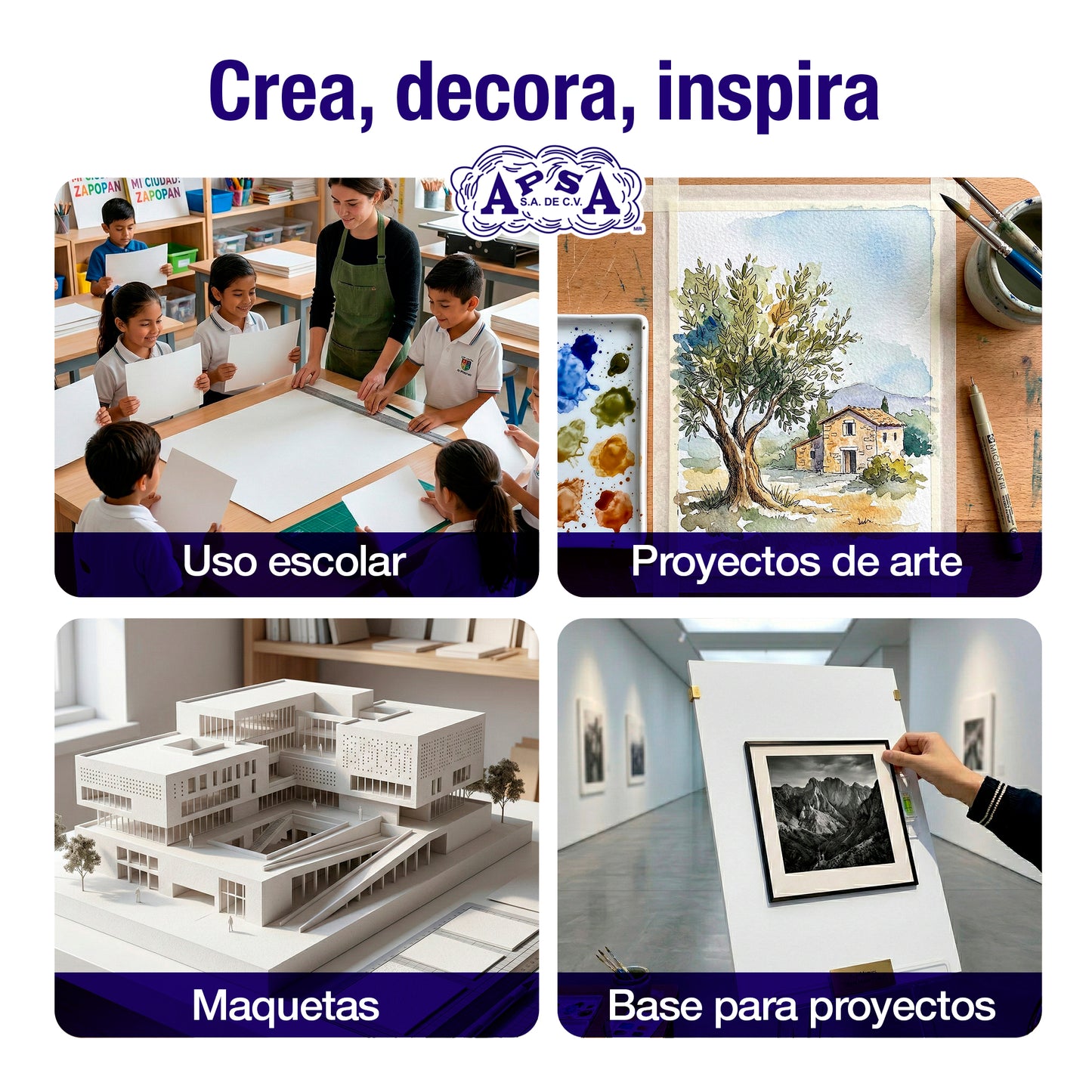 Papel Cascarón Blanco Tamaño 1 Entero | 25 Piezas