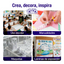 Papel Lustre Blanco 50x70 cm | Caja 500 hojas