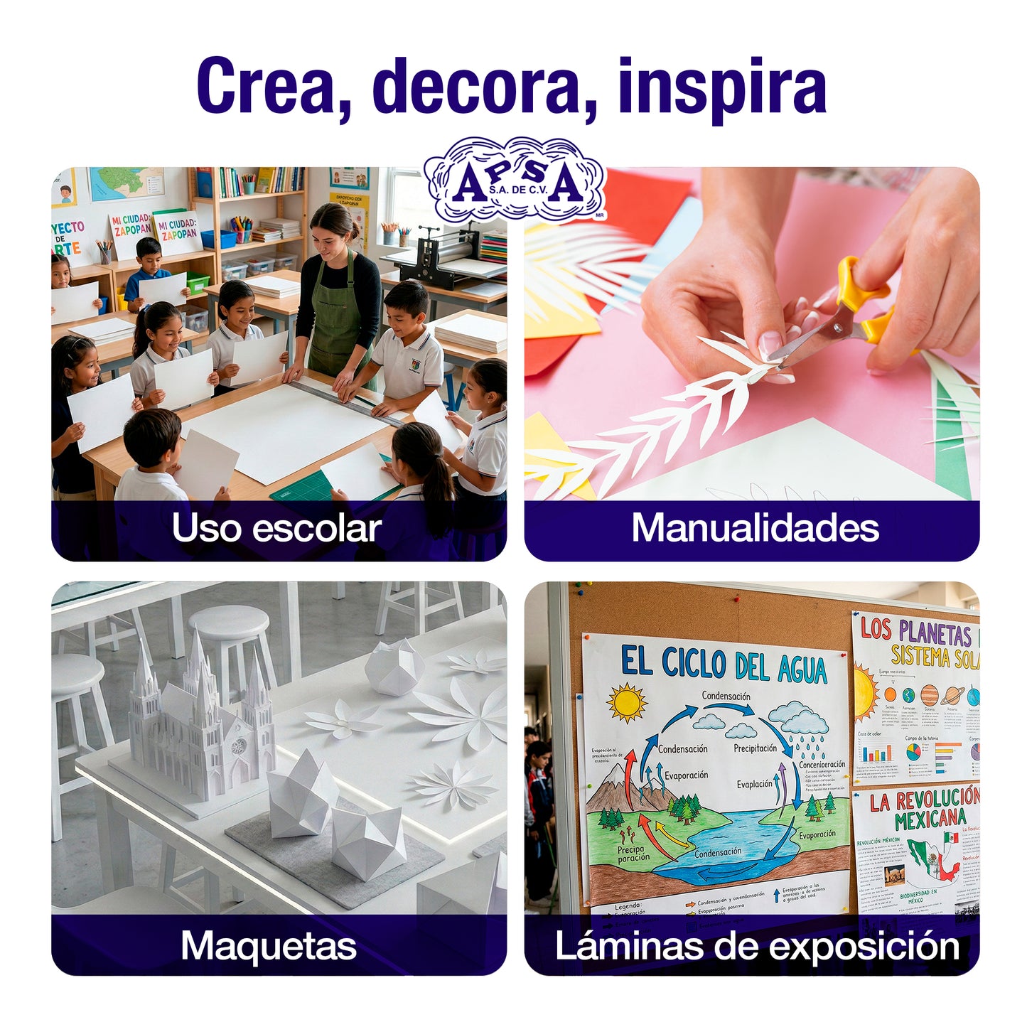 Cartulina Rosa 50 x 65 cm | 500 Piezas