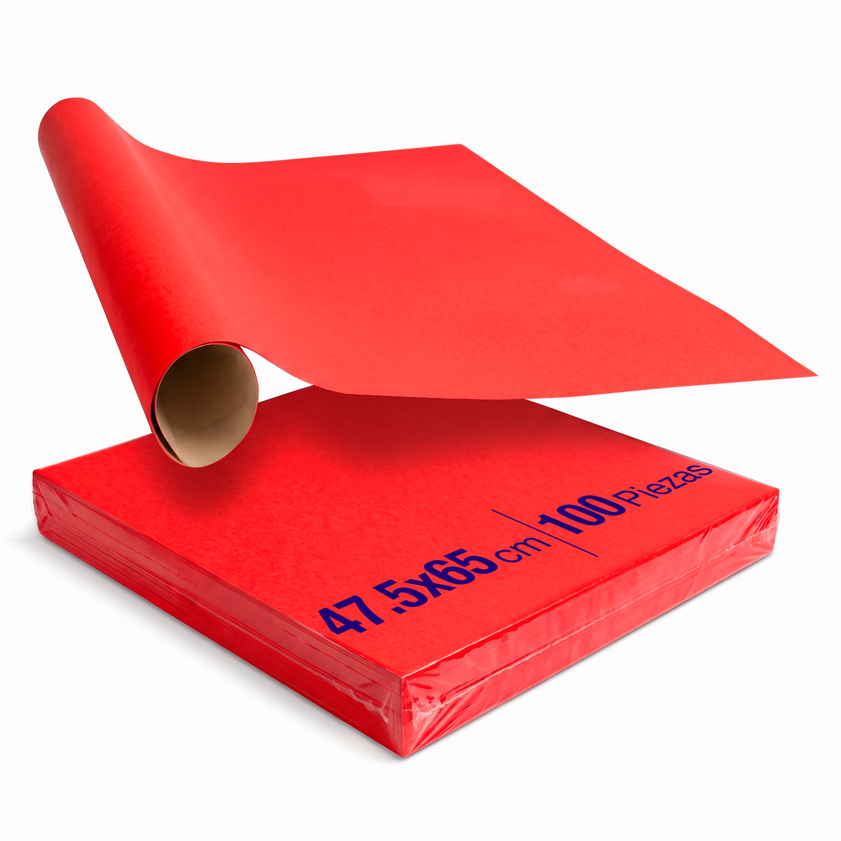 Cartulinas Iris Rojo 45x66 cm | 100 piezas